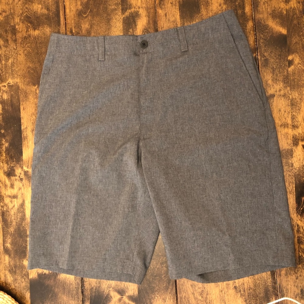 Dark gray.Brand new never worn golf/hybrid shorts.